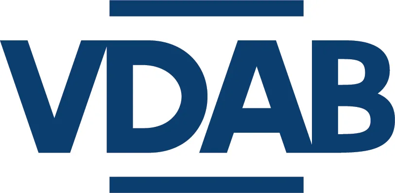 VDAB logo donkerblauw CMYK