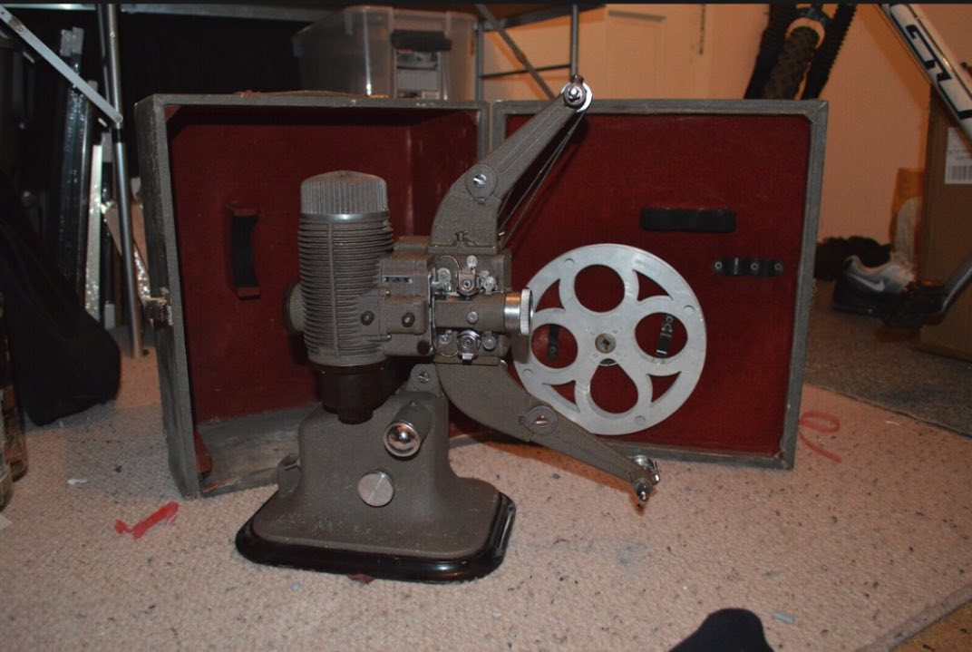 Bell & Howell Model 631 16 mm Cine Film Projector.