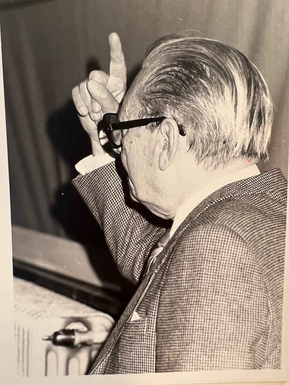 Dhr. Renaat Merecy, directeur van 1947 tot 1968.