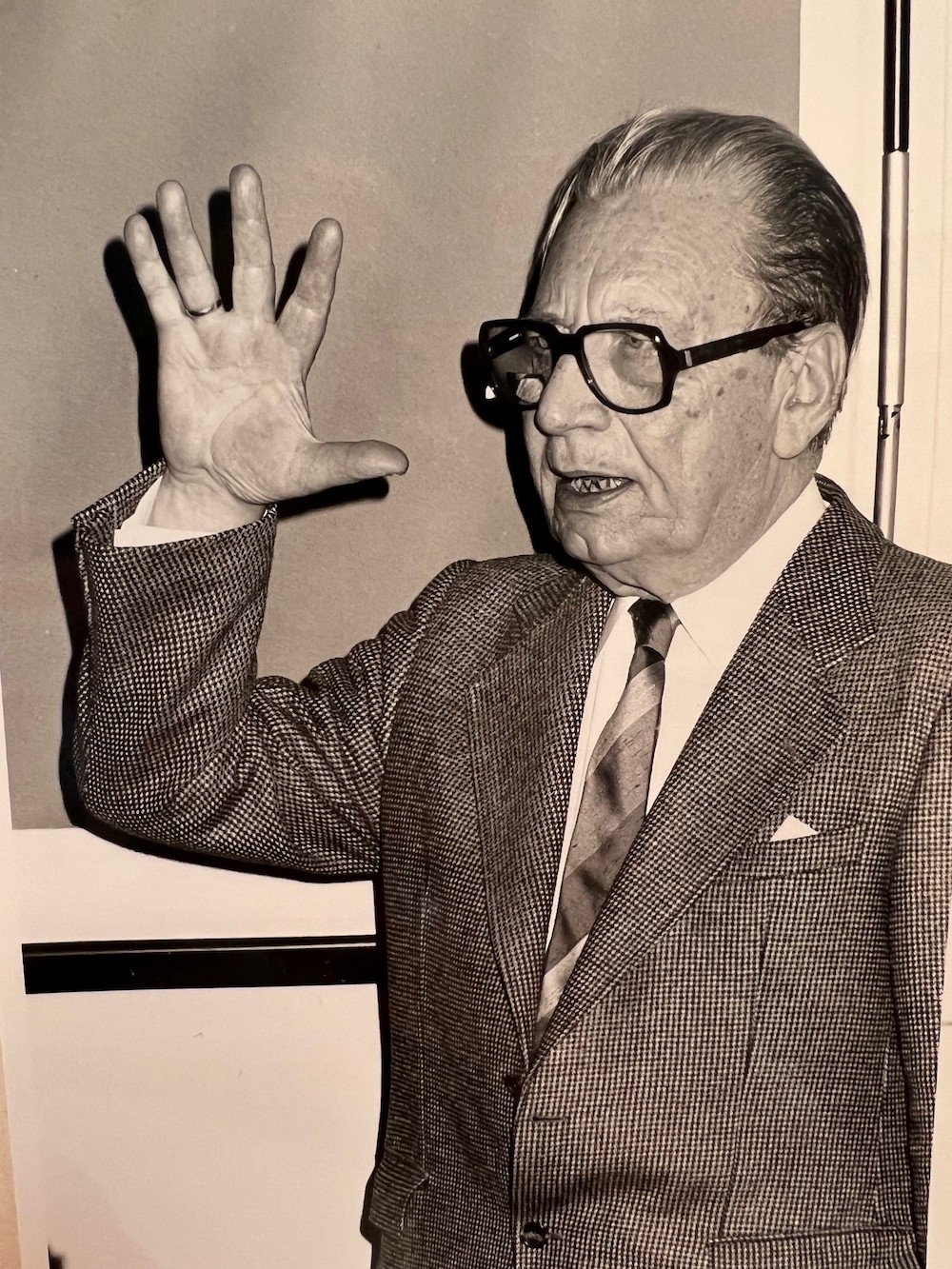 Dhr. Renaat Merecy, directeur van 1947 tot 1968.